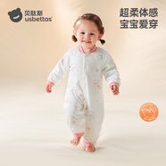 貝肽斯嬰兒衣服秋冬季長(cháng)袖連體衣純棉新生兒哈衣男女寶寶初春裝睡衣