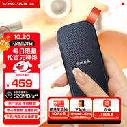 閃迪（SanDisk）480GB Type-c USB3.2移動(dòng)固態(tài)硬盤（PSSD）E30高速 移動(dòng)SSD 讀速520MB/s 兼容手機(jī)筆記本電腦