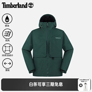 添柏嵐（Timberland）官方男裝機(jī)能風(fēng)沖鋒衣防風(fēng)防水大口袋寬松|A6A73 A6A73317/翠綠色 M