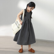 LUSON陳大豬童裝女童連衣裙夏季2025新款韓版洋氣兒童薄款背心裙