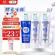 獅王（Lion）齒力佳 注光白 美白牙膏 綠意森林+清柚滿溢120g*2+留蘭香130g