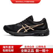 亞瑟士（asics）女子跑步鞋GEL-PULSE11輕量跑鞋透氣運動(dòng)鞋 黑色_金色_ 37.5