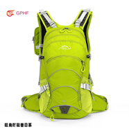 新款登山包20升專(zhuān)業(yè)徒步懸浮背負系統雙肩包騎行背包男女爬山通用 20升草綠色懸浮背包568送防雨含手機包罩 帶頭盔網(wǎng) 15-20升