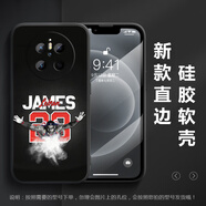 艾風(fēng)格NBA球星硅膠手機殼適用于華為MATE70詹姆斯喬丹60pro愛(ài)德華茲mate50 11詹姆斯-硅膠殼 華為Mate70Pro+