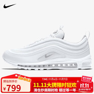 耐克男子休閑鞋AIR MAX 97運動鞋921826-101 白色 40 