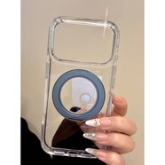 三棲虎小眾ins風(fēng)高級感折疊支架適用蘋(píng)果17promax手機殼iPhone17女新款1 灰黑邊 iPhone 14 Pro Max