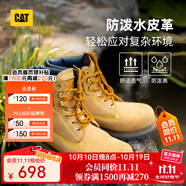 CAT卡特經(jīng)典大黃靴馬丁靴男女鞋升級(jí)版防潑水鞋面四季戶外登山工裝靴 男款 P725756M3EDC25 44