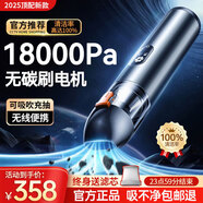 卡恩歐【德國進(jìn)口丨吸吹一體】車(chē)載吸塵器強力車(chē)用大吸力小型手持無(wú)線(xiàn)車(chē)家兩用超強吸力便攜大功率一體機 【26年大師頂配款】無(wú)線(xiàn)手持吸塵器丨車(chē)用小型吸吹一體 【1秒吸凈】可吸/吹/充/抽+綠光顯塵+強吸長(cháng)續