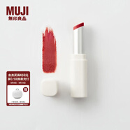無(wú)印良品（MUJI）亮澤唇膏 有色潤唇膏 口紅 106波爾多紅 3g
