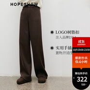 紅袖版型超絕【糯米褲】2025冬季新款女裝垂感百搭顯瘦氣質(zhì)直筒休閑褲 黑咖045（L碼XL碼預(yù)售10.27） M