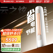 格力（GREE）空調(diào) 云之炫 新三級能效 變頻冷暖 自清潔 大風(fēng)量 除濕 客廳家用圓柱立式柜機 2匹 三級能效
