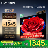 揚子電視機【老牌國企 百萬+購】55/65/75/85/100英寸大屏 一級節(jié)能補貼 以舊換新 智能全面屏客廳大屏 50英寸 一級能效補貼享8折 官方標配【8+128GB】