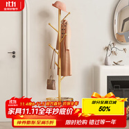 安爾雅衣架落地輕奢家用臥室掛衣架衣帽架衣服掛架帶欄移動 樹枝型