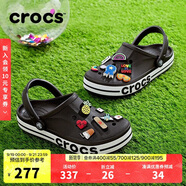 crocs卡駱馳貝雅卡駱班|205089 黑色/白色-066 40(250mm) 