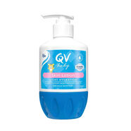 ego QV老爸抽檢QV嬰兒泡澡沐浴油寶寶牛奶浴新生兒專用牛奶鴨500g QV嬰兒潤膚乳500g 1瓶