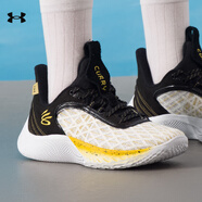 安德瑪（Under Armour）男鞋 2025秋季新款運動(dòng)鞋訓練耐磨實(shí)戰休閑球鞋透氣低幫籃球鞋 3025684-103/庫里?9/拍大一碼 42.5