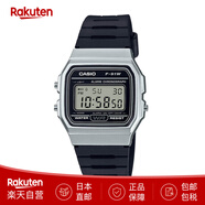 卡西歐（CASIO）學(xué)生手表數顯樹(shù)脂表帶F-91W鬧鐘計時(shí)秒表日期顯示  日本直郵 F-91WM-7AJH