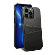 【品質(zhì)原裝】簡(jiǎn)約插卡皮套適用15pro蘋(píng)果14plus手機殼8xs英倫13ma 靜藹黑 iPhone_7