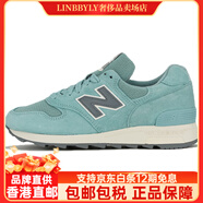 NEW BALANCE1400 舒適 復古 反毛皮減震防滑耐磨 低幫 休閑跑步鞋 女款 淡藍 B寬 35