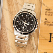 卡西歐（CASIO）手表休閑商務(wù)經(jīng)典三眼男士指針男表EFR-526D EFR-526D-1A