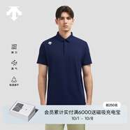 DESCENTE迪桑特TRAINING系列綜訓(xùn)TOUGH男士速干短袖POLO衫夏季 NV-藏青色 XL (180/100A)
