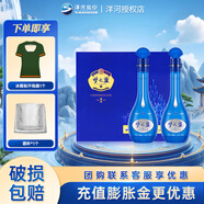 洋河夢(mèng)之藍m6白酒500ml藍色經(jīng)典 45度 500mL 1盒