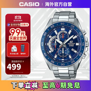 卡西歐（CASIO）EDIFICE系列 商務(wù)休閑腕表 男士手表 EFV-550D-2AVUDF 