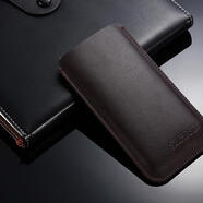 酷件適用于三星Galaxy Z Fold7皮套直插包內膽包保護袋手機套防灰塵防刮 帶薄殼用皮質(zhì)紋棕色 三星Galaxy Z Fold7