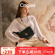 蔻一（Cnoles）斜挎包女士大容量百搭菱格小方包2025流行女生包包生日禮物送女友