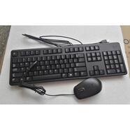 戴爾易安信全新戴爾 KB212-B鍵盤(pán)usb有線(xiàn)鍵盤(pán)通用辦公家用標準版 鍵盤(pán)+鼠標組合套裝