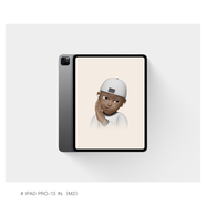 蘋(píng)果蘋(píng)果Apple/蘋(píng)果 12.9 英寸 iPad Pro（第六代）2022款 M2 平板電腦 深空灰色 無(wú)線(xiàn)局域網(wǎng) + 蜂窩網(wǎng)絡(luò )機型512GB美版原封7