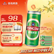 經(jīng)典纖體罐 330ml*12罐*2箱 共24罐 啤酒批發(fā)整箱24瓶 中秋節(jié)送禮