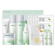 韓后（Hanhoo）韓后茶蜜嫩唇淡紋精華露15ml 茶蕊禮盒+旅行裝+面膜+防曬霜