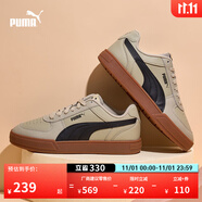 彪馬（PUMA）經(jīng)典復(fù)古透氣小白鞋男女百搭休閑板鞋運(yùn)動(dòng)鞋CAVEN 380810 大理石灰-黑色-樹膠色-21 37