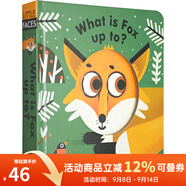 英文原版 Little Faces 百變臉譜系列 Fox Is Up To Something 兒童英語(yǔ)啟蒙 動(dòng)物認知 紙板操作書(shū) 綠山墻