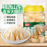云山半糖蒜500g 糖醋泡頭蒜瓣甜蒜臘八蒜火鍋解膩下飯泡菜醬腌菜咸菜