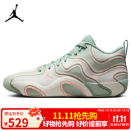 Jordan男子籃球鞋喬丹 塔圖姆3代 TATUM 3實戰(zhàn)運動鞋F(xiàn)Z6601-002米綠44