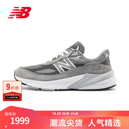 NEW BALANCE 【Teddy Made】官方休閑鞋男鞋女鞋復(fù)古美產(chǎn)990v6系列情侶運(yùn)動(dòng)鞋 灰色 男款 M990GL6 44 (男碼腳長(zhǎng)28cm)