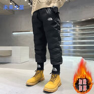 未來(lái)之星男童棉褲外穿冬季2025新款加絨加厚保暖潮牌棉褲 黑色 110 關(guān)注收藏優(yōu)先發(fā)貨