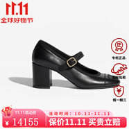 香奈兒（Chanel）女鞋高跟鞋單鞋羊皮革瑪麗珍鞋氣質(zhì)時尚 25春夏新品 34