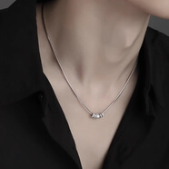 奧斯坦汀S925銀項鏈男士高級感吊墜潮流百搭情人節新年禮物送男生友老公 s925銀蠻腰吊墜-品牌原裝禮盒 單條鈦鋼鏈條長(cháng)約60cm