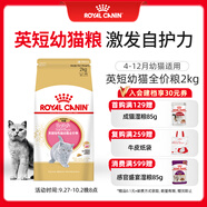 皇家貓糧 英短幼貓糧 BSK38 通用糧 4-12月 2KG
