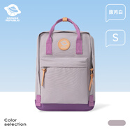 CAN COOLcanvasrepublic女雙肩包輕便電腦旅行背包學(xué)生書包 馥芮白_S