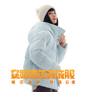 安踏面包羽絨服丨六度芯羽絨夾克女冬季新款寬版棉服上衣保暖外套
