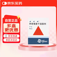 【原研藥】希舒美 阿奇霉素干混懸劑 0.1g*6袋/盒