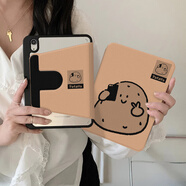【品質原裝】花郁金香適用于三星S10Fe平板電腦保護殼Galaxy Tab 炫酷黑+旋轉+帶筆槽+防彎抗摔_【自拍土豆寶寶】 三星Galaxy_Tab_A9_(8.7英寸)