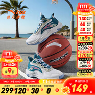 安踏童鞋兒童運動鞋籃球鞋男鞋2025年秋季減震季中大童跑步鞋專業(yè)球鞋 【試煉】白/開物綠/淺木色1102-1 34 碼