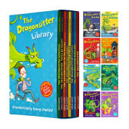 英文原版 The Dragonsitter Library 8册盒装 小学生课外读物 趣味恐龙故事 章节桥梁书