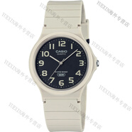 卡西歐（CASIO）手表ins風(fēng)喬妹網(wǎng)紅小黑表男女學(xué)生手表情侶款MQ24-7B MQ-24UC-8B 米白色