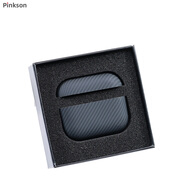 Pinkson 適用蘋(píng)果AirPods Pro耳機套3保護套凱夫拉碳纖維保護套耳機殼芳綸高檔商務(wù)三代 【600D細紋】 【蘋(píng)果AirPods4】